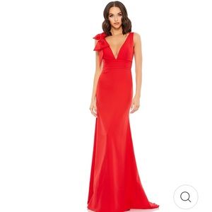 NWT- Mac Duggal Elegant Red Gown
